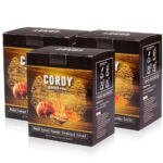 กาแฟเพื่อสุขภาพ cordy coffee plus 3 กล่อง1260
